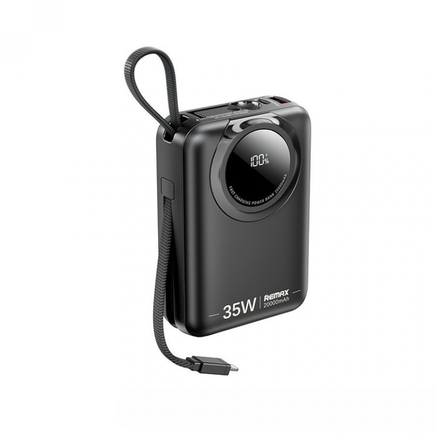 POWERBANK REMAX SCUBA SERIES 20000mAh RPP-73 35W WITH CABLES BLA