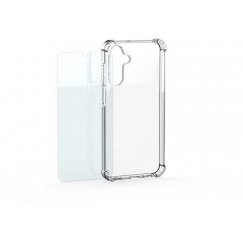 Galaxy S26 Ultra Прозрачный чехол Mobeen + Закаленное стекло Прозрачное