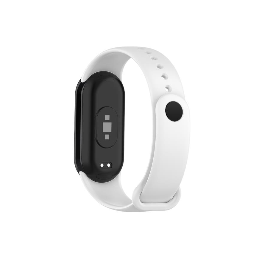 SILICONE STRAP MI BAND 8|M8 (2). WHITE – 3