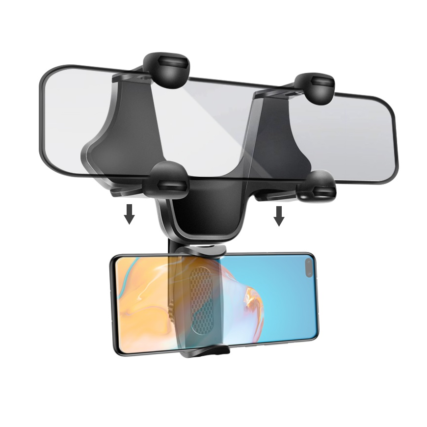 CAR HOLDER TO REARVIEW MIRROR BLACK – 2