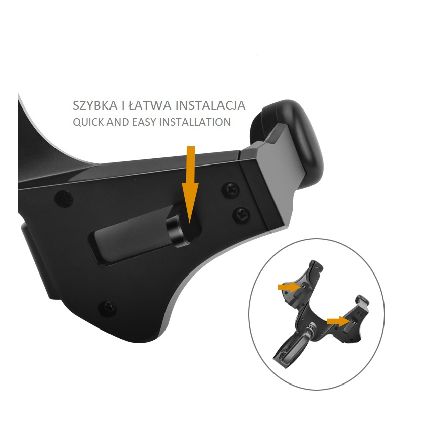 CAR HOLDER TO REARVIEW MIRROR BLACK – 3