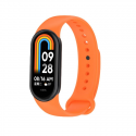 SILICONE STRAP MI BAND 8|M8 (3). ORANGE