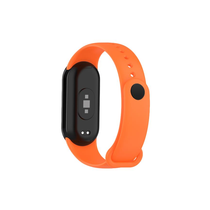 SILICONE STRAP MI BAND 8|M8 (3). ORANGE – 3