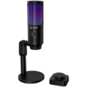 LORGAR SMP40, RGB Mikrofons ar ārēju skaņas izslēgšanas pogu un