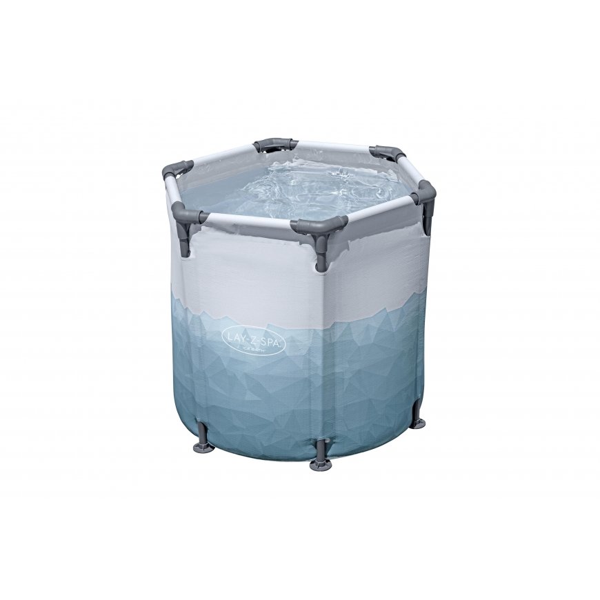Bestway Lay-Z-Spa 6002K Poreallas ja spa 253 L 1 henkilö(t) Kahdeksankulmainen Sininen, Harmaa