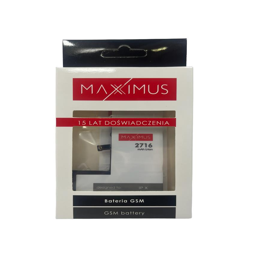 BATTERY MAXXIMUS IPHONE X 2716mAh – 4