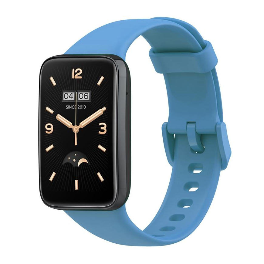 SILICONE STRAP MI BAND 7 PRO| M7 PRO (1). LIGHT BLUE – 2
