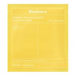 BIODANCE Radiant Vita Niacinamide Real Deep Mask 1 pc Sejas maska