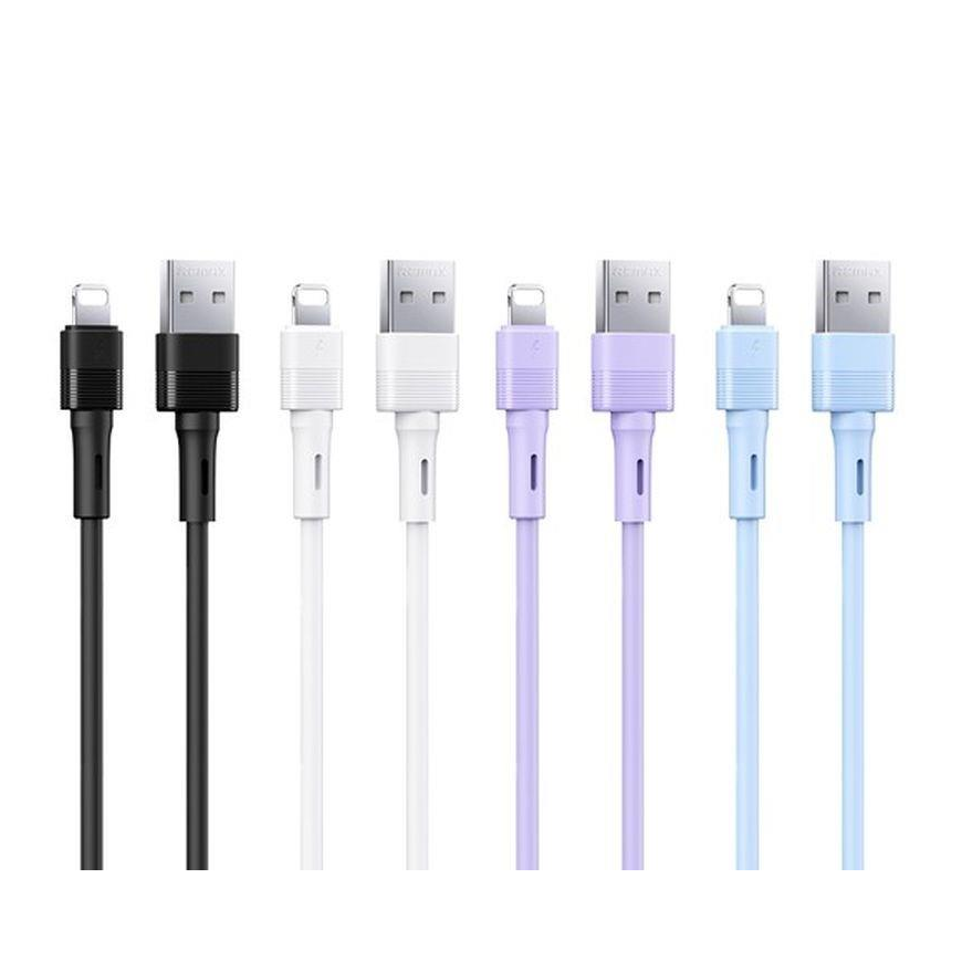 CABLE REMAX LEYA SERIES RC-C093 2,4A USB|LIGHTNING WHITE – 2