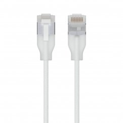 Ubiquiti UACC-Cable-Patch-EL-C6A-3M-W networking cable Translucent, White Cat6a