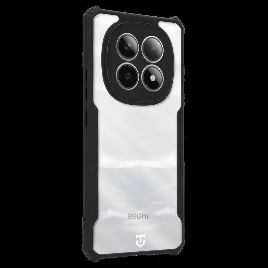 Tactical Quantum Stealth Cover for Xiaomi Redmi Note 15 5G Clear