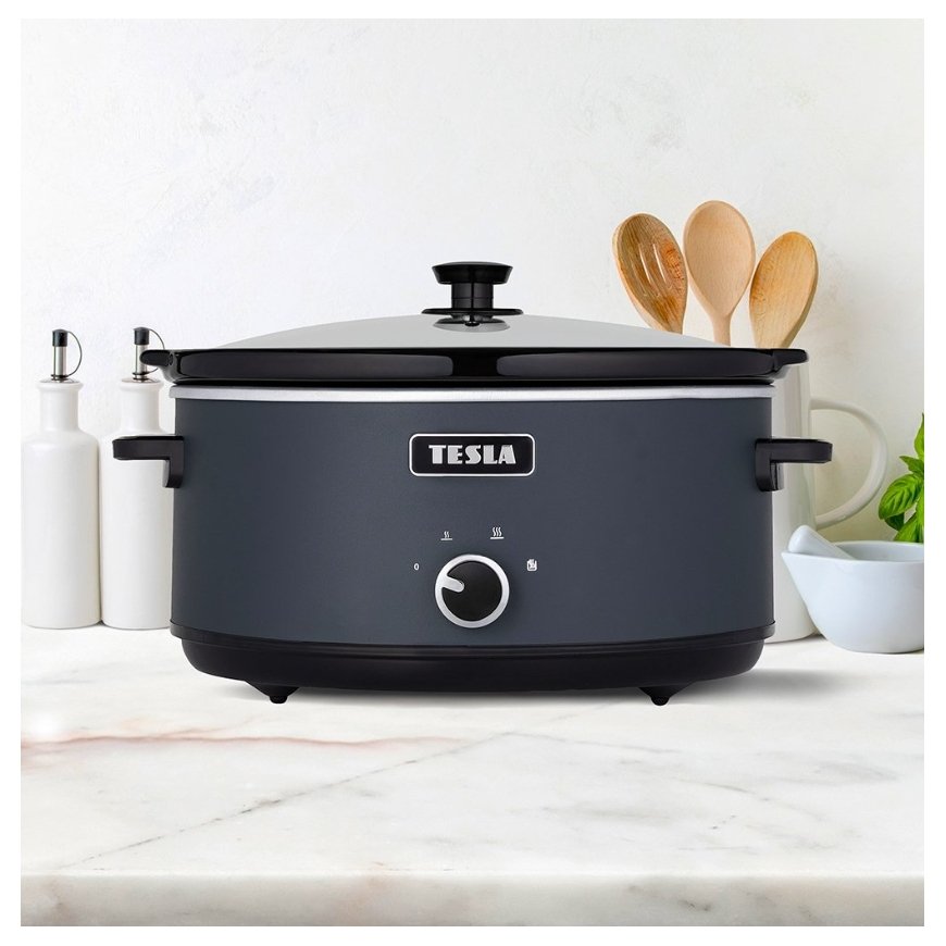 Tesla SlowCook S500 6,5 L 270 W Juoda – 4
