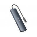 Sandberg 136-43 sülearvuti dokk ja pordireplikaator USB 3.2 Gen 1 (3.1 Gen 1) Type-C Hall Sandberg 136-43 sülearvuti dokk ja pordireplikaator USB 3.2 Gen 1 (3.1 Gen 1) Type-C Hall