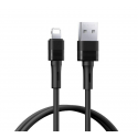 CABLE REMAX LEYA SERIES RC-C093 2,4A USB|LIGHTNING BLACK