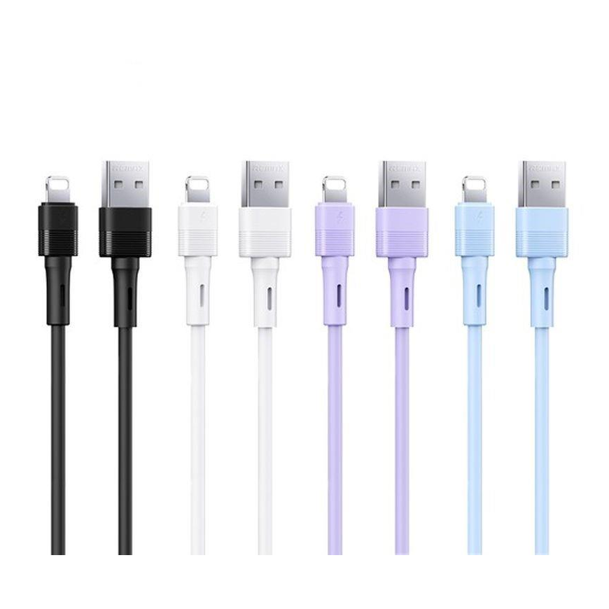 CABLE REMAX LEYA SERIES RC-C093 2,4A USB|LIGHTNING BLACK – 2