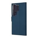 FoneKit BookCase apsauginis dėklas, Samsung Galaxy S26 Ultra, mėlynas FoneKit BookCase apsauginis dėklas, Samsung Galaxy S26 Ultra, mėlynas