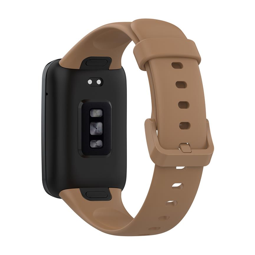 SILICONE STRAP MI BAND 7 PRO| M7 PRO (3). BROWN – 3
