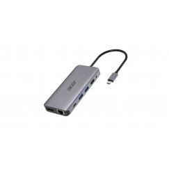 Acer 12-in-1 Type-C Dongle Langallinen USB 3.2 Gen 1 (3.1 Gen 1) Type-C Hopea