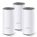 TP-Link Deco E4 (3-pack) Dviguba juosta (2,4 GHz / 5 GHz) Wi-Fi 5 (802.11ac) Balta, Pilka 2 Vidinis TP-Link Deco E4 (3-pack) Dviguba juosta (2,4 GHz / 5 GHz) Wi-Fi 5 (802.11ac) Balta, Pilka 2 Vidinis