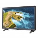 LG 24TQ520S-PZ.API televizorius 59,9 cm (23.6") HD Smart TV „Wi-Fi“ Juoda 250 cd/m²