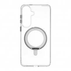 FoneKit Premium Kickstand MagSafe suderinė apsauga su stoveliu, Samsung Galaxy S26+, skaidrus
