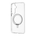 FoneKit Premium Kickstand MagSafe-yhteensopiva suojakuori jalustalla, Samsung Galaxy S26+, läpinäkyvä FoneKit Premium Kickstand MagSafe-yhteensopiva suojakuori jalustalla, Samsung Galaxy S26+, läpinäkyvä