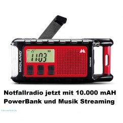 Midland ER 300 Pro Rokdarba radio