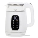 Adler AD 1305WS vedenkeitin 1,7 L 2200 W Läpinäkyvä, Valkoinen, Hopea