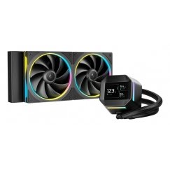 DeepCool LM240 Procesorius Aušinimo skysčiu rinkinys 12 cm Juoda 1 vnt