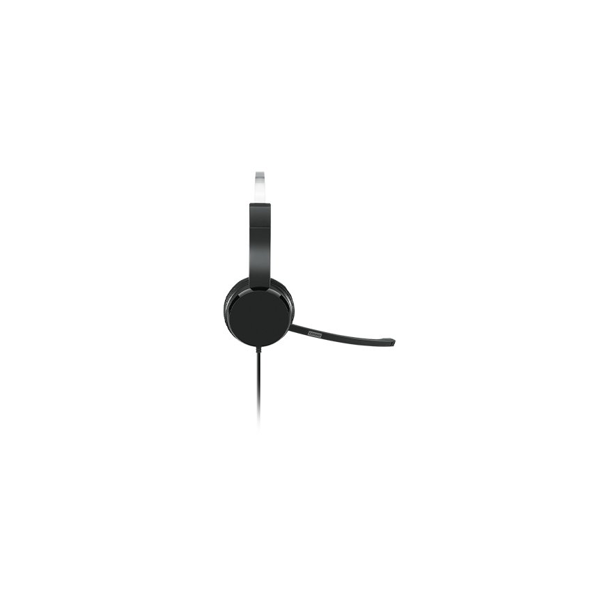 Lenovo 100 Mono Austiņas Vadu Birojs / zvanu centrs USB Type-A Melns – 3