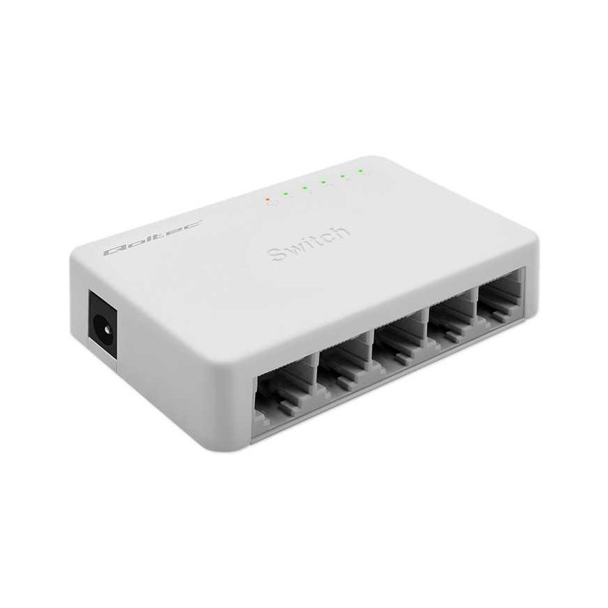 Qoltec Network SWITCH 5xRJ45 port 1000Mbps