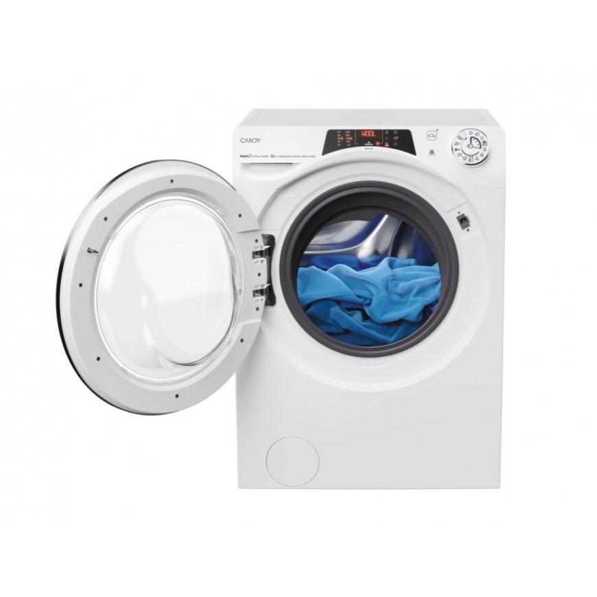 Candy RapidÓ ROW 4966DWMC7-S pesumasin-kuivati Eraldiseisev Eest täidetav Valge – 4