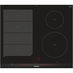Siemens EX675LEC1E pliidiraud Alumiinium, Must Sisseehitatud Tsooniga induktsioonplaat 4 tsoon(id)