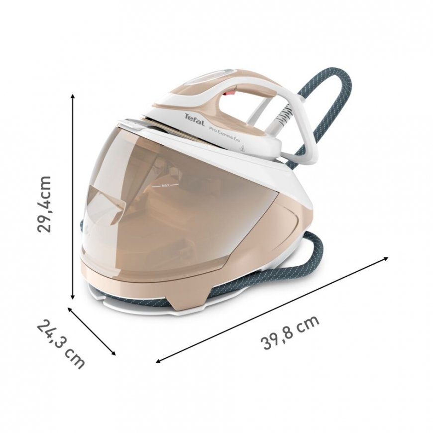 Tefal Pro Express Eco GV9E22E0 steam ironing station 2200 W 1.8 L Durilium AirGlide Autoclean solepl – 3