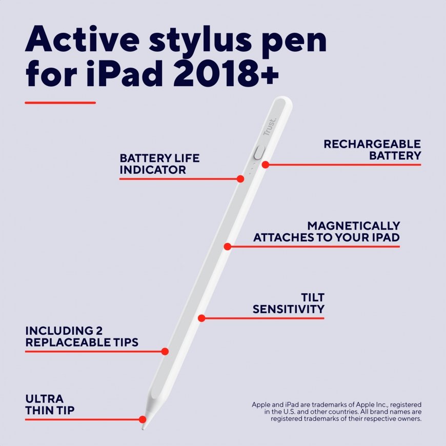 Trust Kyna stylus pen 13 g White – 4