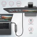 Axagon HMC-5G2 док-станция для ноутбука Проводная USB 3.2 Gen 2 (3.1 Gen 2) Type-C Серый Axagon HMC-5G2 док-станция для ноутбука Проводная USB 3.2 Gen 2 (3.1 Gen 2) Type-C Серый