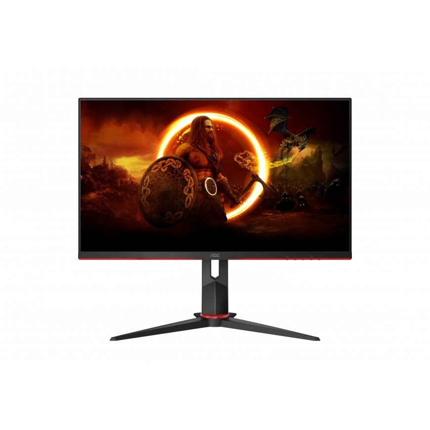 AOC G2 27G2ZN3/BK PC lamekuvar 68,6 cm (27") 1920 x 1080 pikslit Full HD LCD Must, Punane – 2