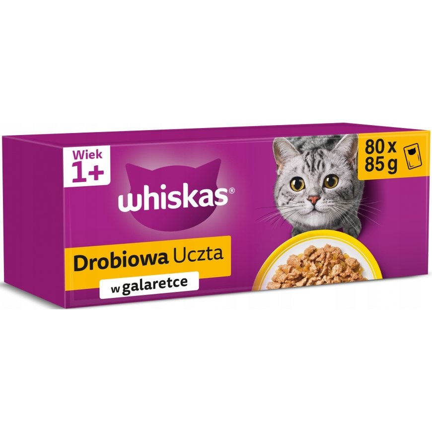 Whiskas WHISKAS Maiss saszetes želejā ar