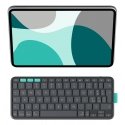 Logitech Flip Folio QWERTY Kansainvälinen (US) Bluetooth Grafiitti Logitech Flip Folio QWERTY Kansainvälinen (US) Bluetooth Grafiitti