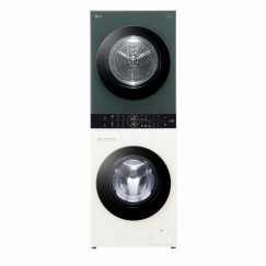 LG WT1210EGF veļas žāvētājs Brīvi novietots Ielādēšana no priekšas Zaļš, Balts