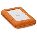 LaCie Rugged Secure ulkoinen kovalevy 2 TB 2.5" USB Type-C 3.2 Gen 1 (3.1 Gen 1) Oranssi, Valkoinen