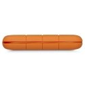 LaCie Rugged Secure ulkoinen kovalevy 2 TB 2.5" USB Type-C 3.2 Gen 1 (3.1 Gen 1) Oranssi, Valkoinen