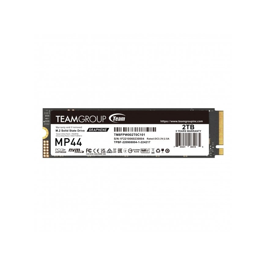 Team Group MP44 2 TB M.2 PCI Express 4.0 NVMe
