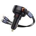 Baseus Enjoyment Pro 60W Universaali musta Tupakansytytin Pikalataus Auto