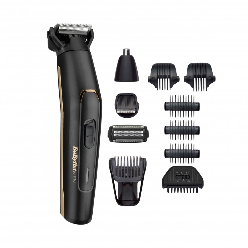 BaByliss 11-in-1 Carbon Titanium Melns, Zelts Niķeļa-metāla hidrīda (NiMH)