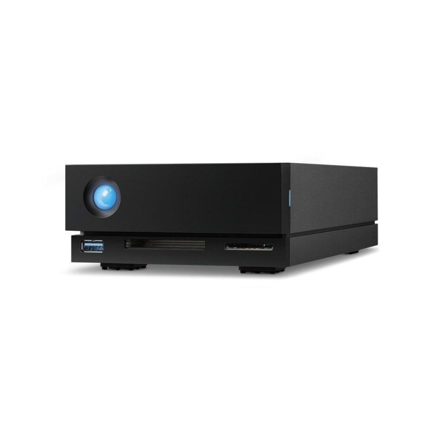 LaCie 1big Dock ulkoinen kovalevy 10 TB 7200 RPM USB A-tyyppi 3.2 Gen 1 (3.1 Gen 1) musta