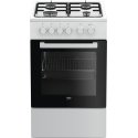Beko FSS52020DW Vapaasti seisova liesi Sähkö Kaasuliesi Valkoinen Beko FSS52020DW Vapaasti seisova liesi Sähkö Kaasuliesi Valkoinen