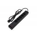 Blackstorm Farad удлинитель с RGB-подсветкой, 5 розеток + 2 x USB-A, 2 м Blackstorm Farad удлинитель с RGB-подсветкой, 5 розеток + 2 x USB-A, 2 м