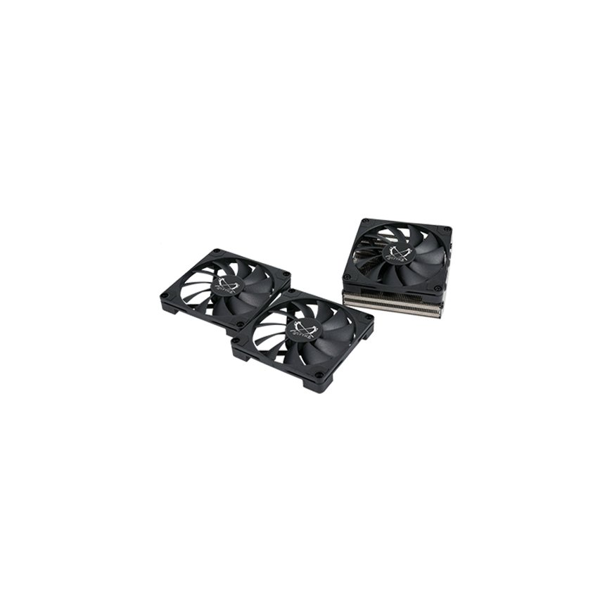 Scythe SHURIKEN 3 Mātesplate Ventilators 9,2 cm Melns 1 pcs – 4