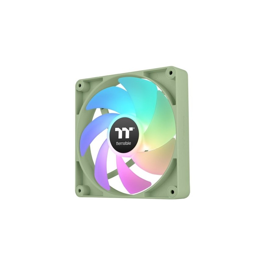 Thermaltake CT140 ARGB Sync Datora korpusam Ventilators 14 cm Zaļš 2 pcs